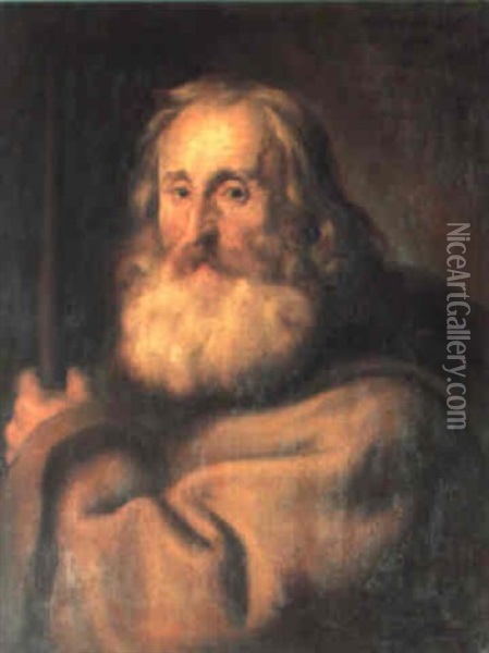 Der Hl. Josef Oil Painting - Joachim von Sandrart the Elder