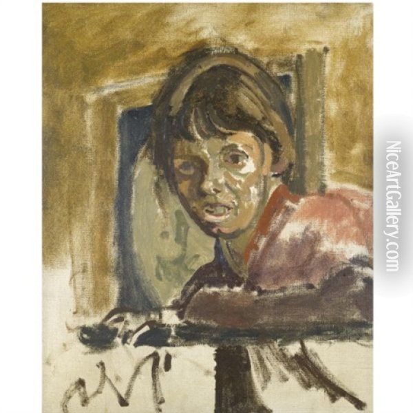 Cicely Hey Oil Painting - Walter Sickert