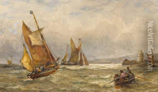 Ramsgate Oil Painting - Edwin Hayes