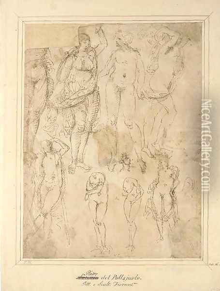 Studies after the Antique Oil Painting - Domenico Ghirlandaio