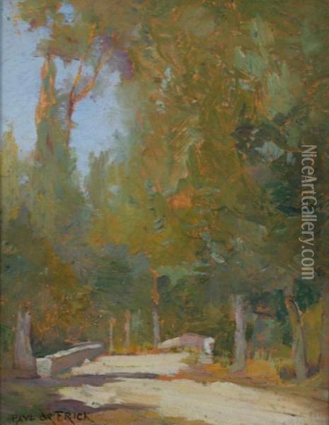 Summer Landscape Oil Painting - Paul De Frick