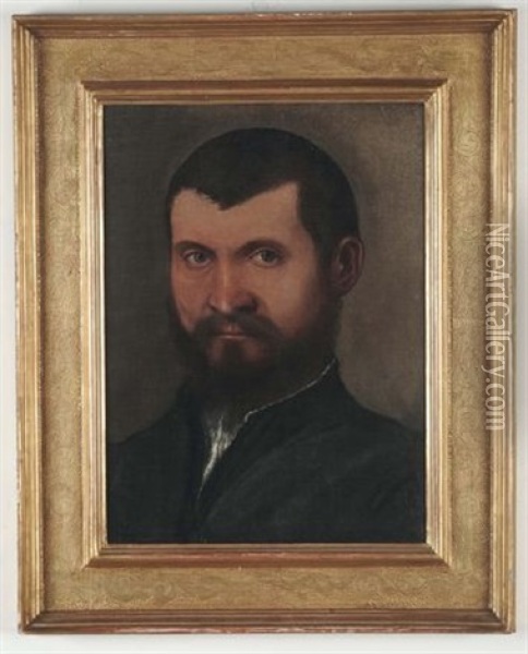 Ritratto Di Giovane Con Barba Oil Painting - Giovanni Battista Moroni