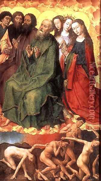The Last Judgment (detail) 5 Oil Painting - Rogier van der Weyden