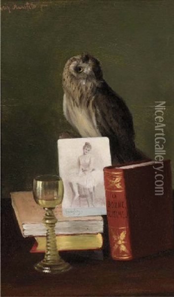 The Eye Of Wisdom Oil Painting - Moritz Mansfeld
