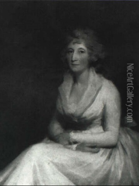 Portrait Of Elizabeth Ord Oil Painting - Sir Henry Raeburn