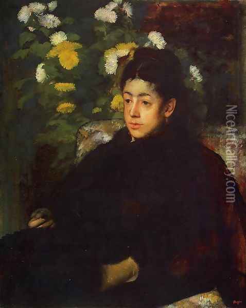 Mademoiselle Malo Oil Painting - Edgar Degas