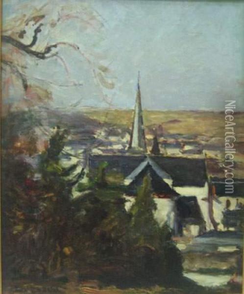 Paysage De Normandie Oil Painting - Maurice Albert Loutreuil