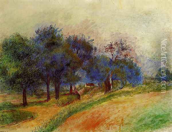Landscape 5 Oil Painting - Pierre Auguste Renoir
