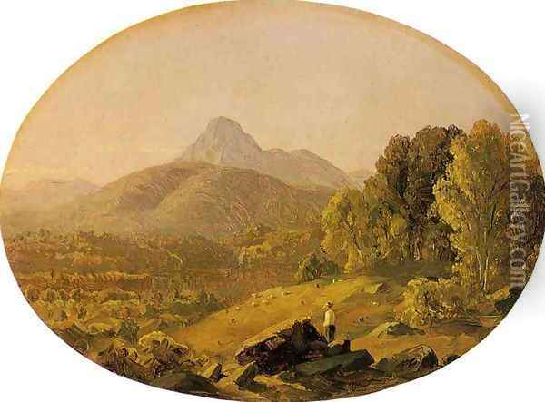 Mount Chocurua, New Hampshire Oil Painting - Sanford Robinson Gifford