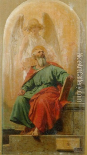 San Matteo Oil Painting - Enrico Gamba