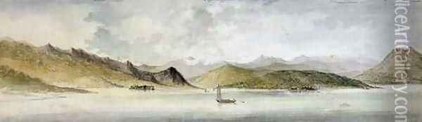 Lago Maggiore Oil Painting - Charles Gore