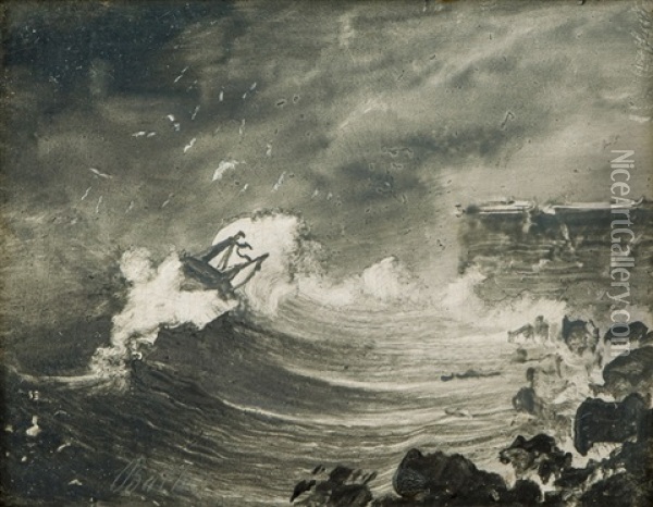 Shipwrek, North Cape Oil Painting - Peder Balke