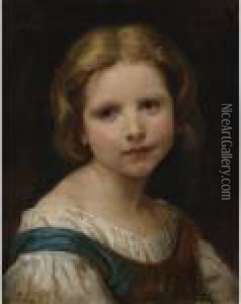 Girl Oil Painting - William-Adolphe Bouguereau