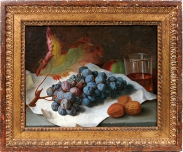 Still Life Of Fruit Oil Painting - Paul Lacroix