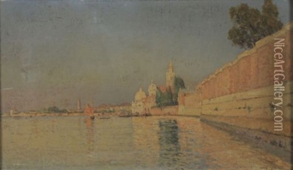 Venise Oil Painting - Marie Joseph Leon Clavel