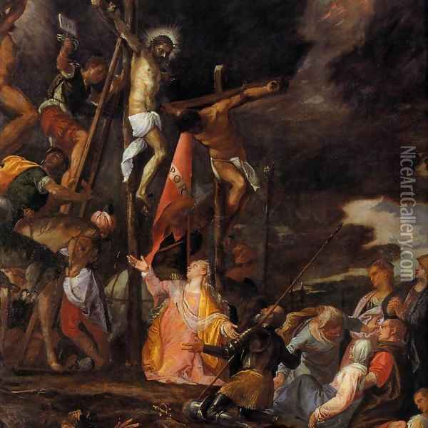 Crucifixion (detail) Oil Painting - Paolo Veronese (Caliari)