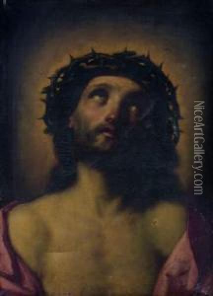 Le Christ A La Couronne D'epines Oil Painting - Elisabetta Sirani