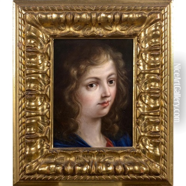 Christ The Child Oil Painting - Benedetto Luti