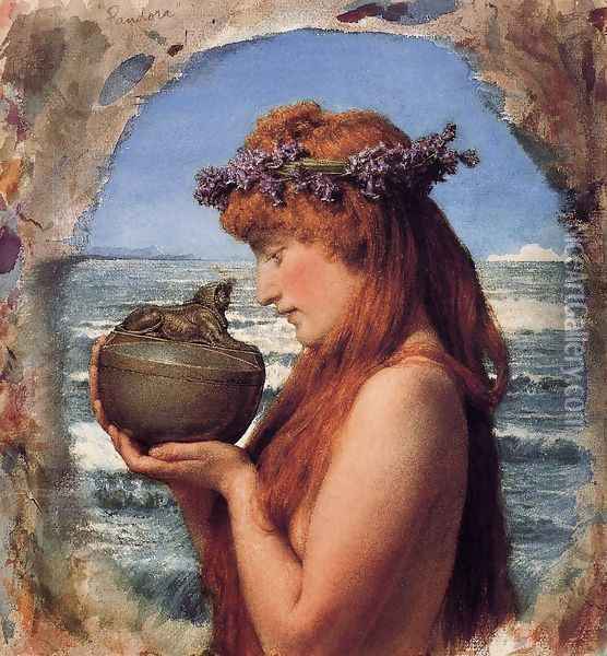 Pastimes In Ancient Egyupe 3000 Years Ago Oil Painting - Sir Lawrence Alma-Tadema