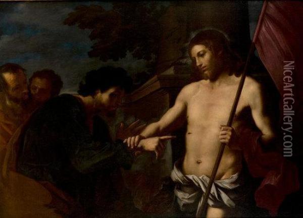 Incredulita Di San Tommaso Oil Painting - Giovanni Domenico Cerrini