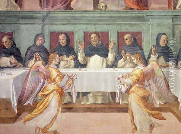 The Last Supper, from the San Marco Refectory 3 Oil Painting - Bartolommeo Sogliani