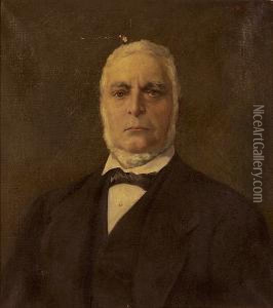 Portrait Of A Gentleman Oil Painting - Georgios Roilos