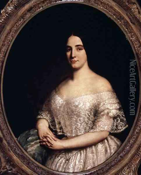Jenny Lind Oil Painting - George Peter Alexander Healy