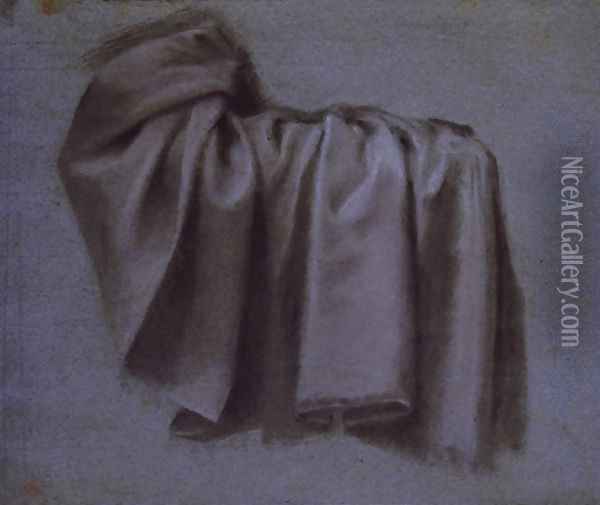 A study of drapery Oil Painting - Pierre-Paul Prud'hon