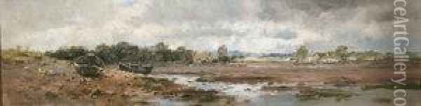 Baltray On The River Boyne, Co. Louth Oil Painting - Alexander Williams