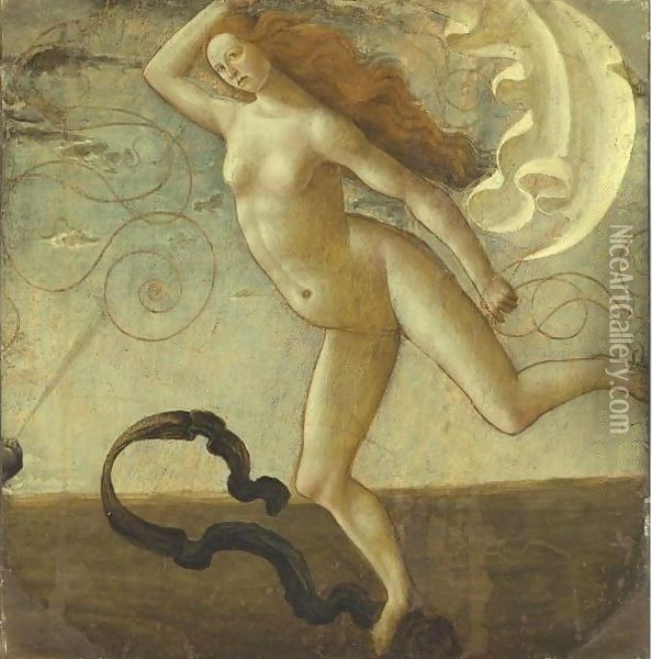 Fortune Oil Painting - Sandro Botticelli