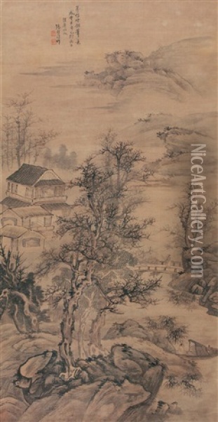 Landscape Oil Painting -  Zhang Xianghe