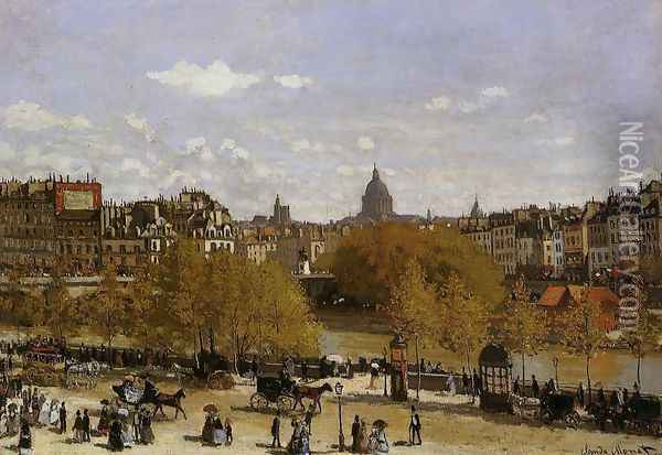Quai Du Louvre Oil Painting - Claude Oscar Monet