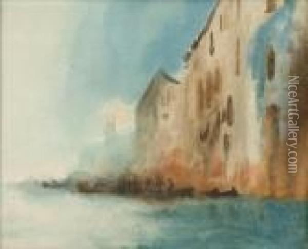 Brabazon Venice Oil Painting - Hercules Brabazon Brabazon