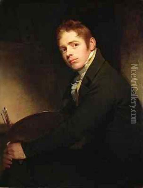 Sir David Wilkie (1785-1841) Oil Painting - Sir William Beechey