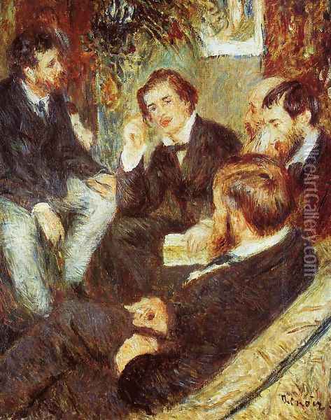 The Artist's Studio, Rue Saint-Georges Oil Painting - Pierre Auguste Renoir