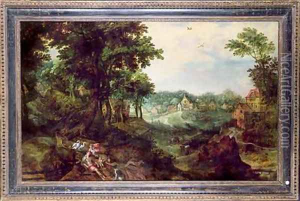 Venus Mourning the Death of Adonis Oil Painting - H. de and Alsloot, D. van Clerck