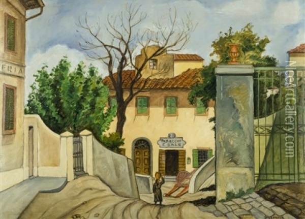 Senza Titolo Oil Painting - Giovanni Zannacchini