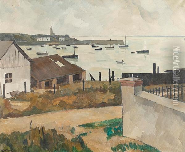 Port Navalo Oil Painting - Louis Robert Antral