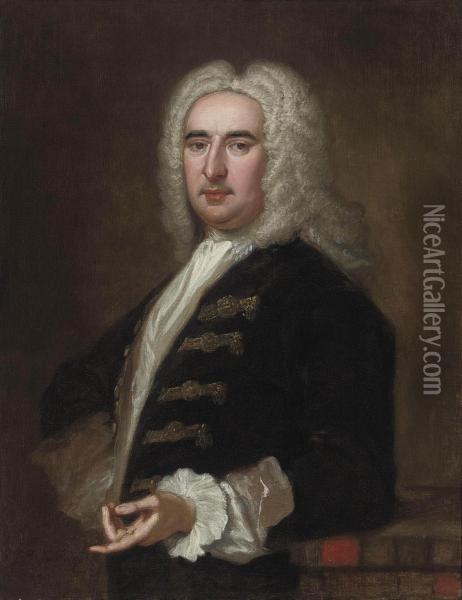 Portrait Of A Gentleman Oil Painting - Bartholomew Dandridge