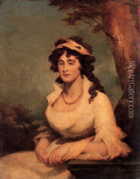 Portrat Miss Jane Hodgson Oil Painting - Sir Henry Raeburn
