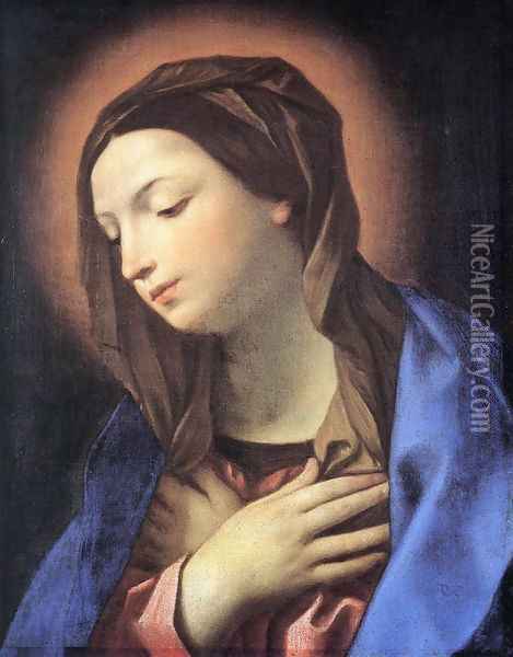 Virgin of the Annunciation Oil Painting - Guido Reni