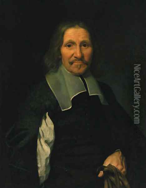 Portrait of a gentleman 3 Oil Painting - Philippe de Champaigne