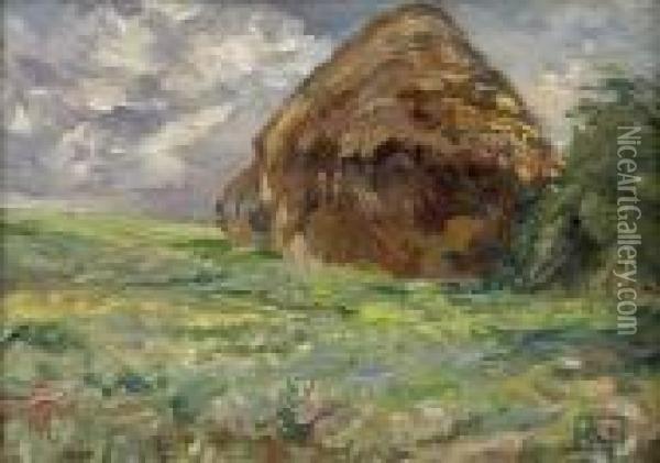 The Haystack Oil Painting - Bonny Rupert