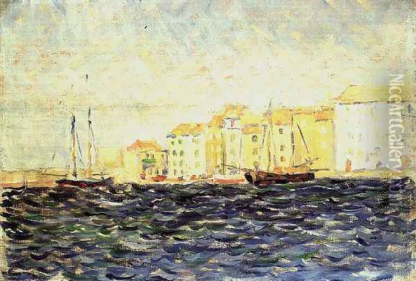 St. Tropez 2 Oil Painting - Paul Signac
