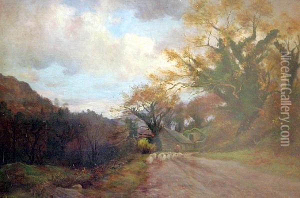 Late Autumn Oil Painting - George F. Buchanan