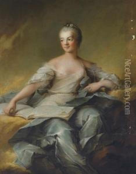 Marie-adelaide De France Oil Painting - Louis Richard Fr. Dupont De Montfiquet