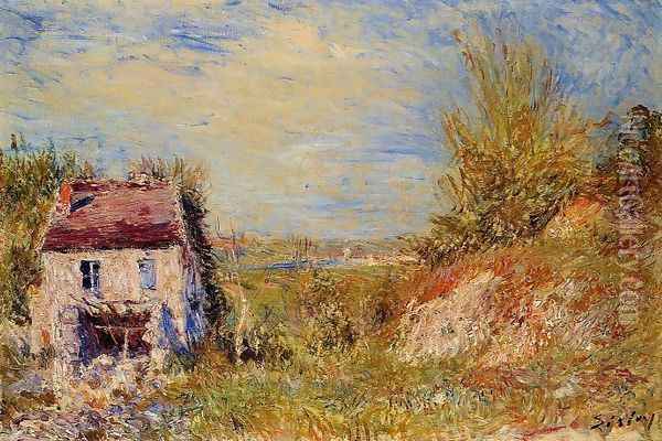 Abandoned House Oil Painting - Alfred Sisley