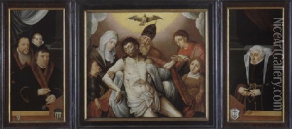 Ohne Titel Oil Painting - Bartholomaeus (Barthel) Bruyn the Younger