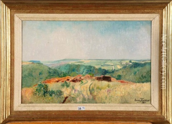 Paysage Ardennais Oil Painting - Leon Frederic