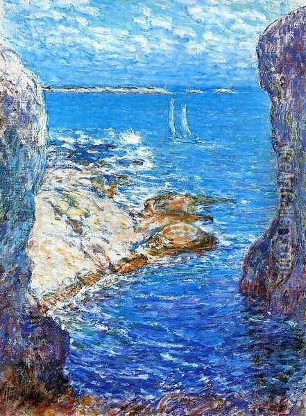 An Isles of Shoals Day Oil Painting - Frederick Childe Hassam